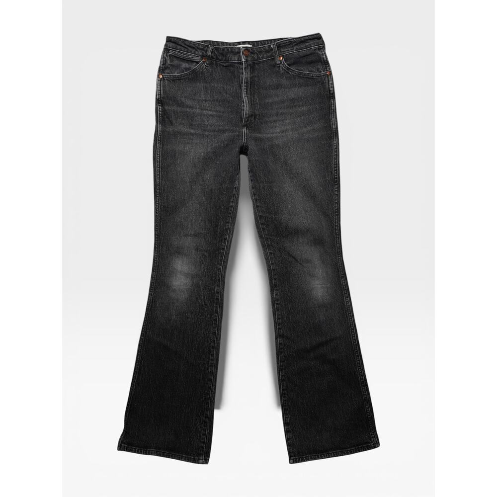 Wrangler Westward Night Ride Jeans‎ Black W32 L34 High Rise Bootcut Denim